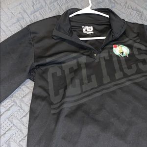 Celtics long sleeve quarter zip